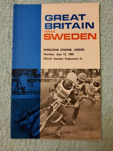 Wimbledon speedway 1969 great - speedway,