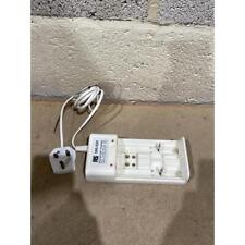 RS NiCd Battery Charger White Portable 9-Volts 140mA 6-Watts 3-Pin UK Plug