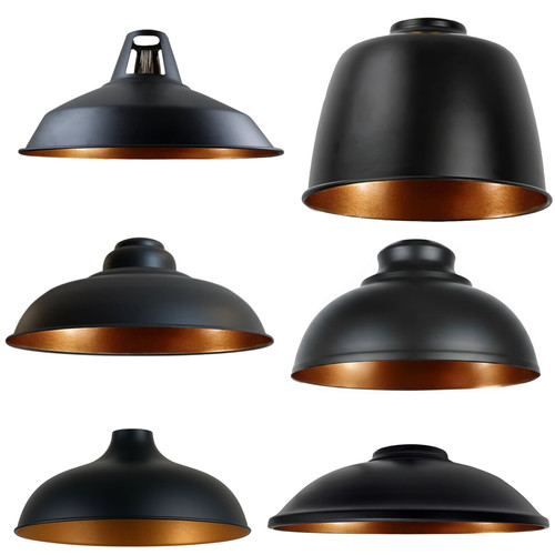 Vintage retro pendant shade - retro,