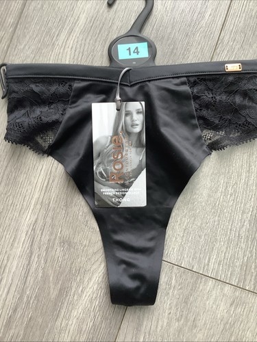 Rosie women black thong - m&s,