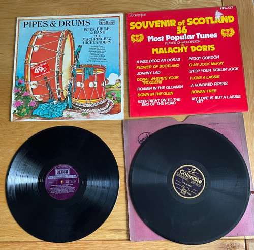 Scottish music vinyl lp - music,