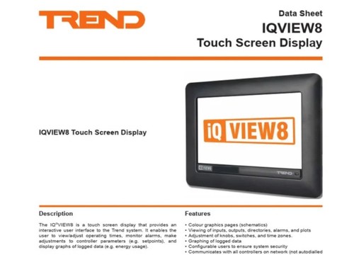 Trend view 24vac - trend, 24vac/dc