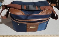 Vintage Jaguar Navy Blue Brown