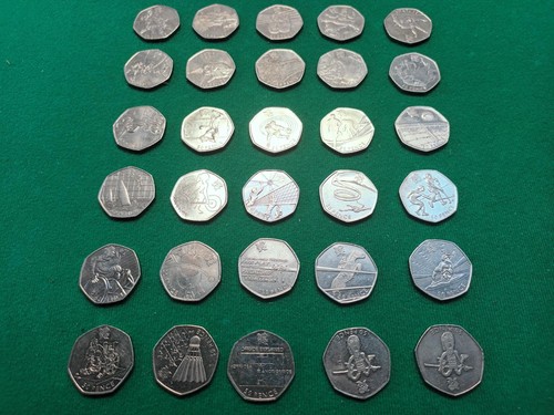 London olympic 2012 50p - 2012, coins