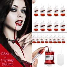 Halloween Blood Bag Drink