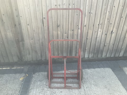 Oxy acetylene bottle trolley - oxy,