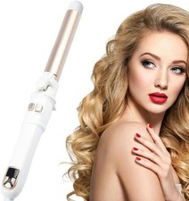 Automatic Rotating Hair Curler, 28MM Curling Iron with LCD Display 100-220