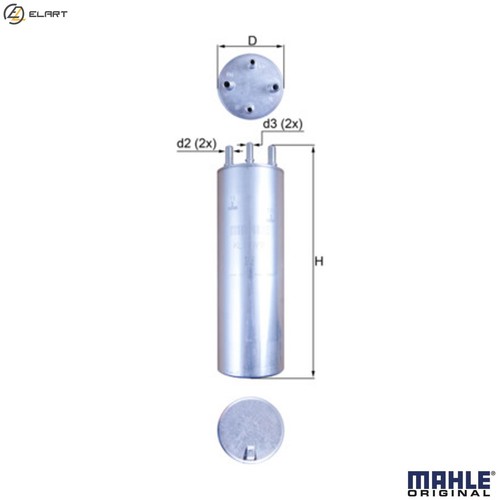 Fuel filter 229 - fuel, vw