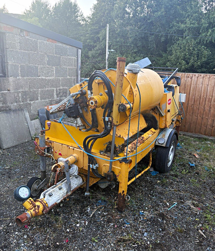 Bunker towable cement mixer - bunker,