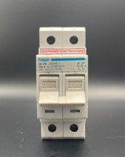 Hager Main Switch 100 Amp  Disconnector 100A Double Pole Isolator SB299 BS5419