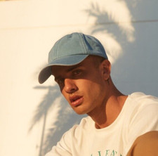 Vintage Baseball Cap, Low Profile Washed Hat, Pre-Curved Urban On-Trend Style