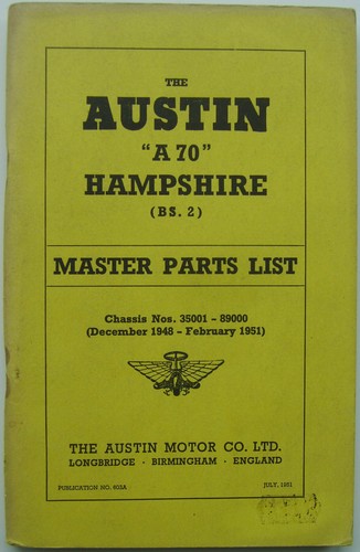 Austin a70 hampshire 2 - bs,