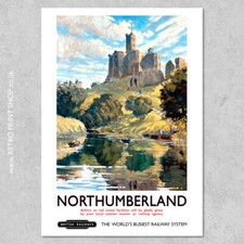 BR Northumberland Poster -