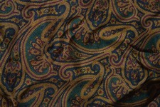 Tie Rack green silk ascot /