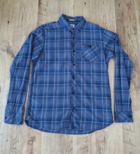 Tommy Hilfiger Men's Long Sleeve Checked Shirt UK Size XXL Blue