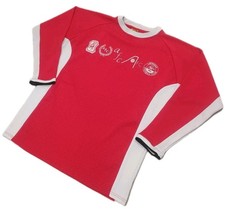 RARE Aberdeen FC 2003 AFC100 Long Sleeve Shirt M Retro Badges AFC 100 Centenary 