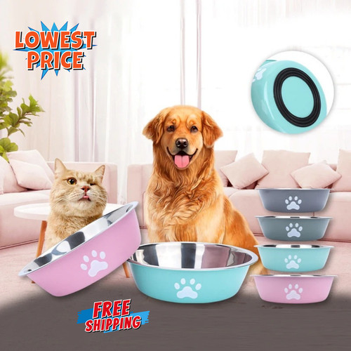 Stainless steel pet - steel, bowl