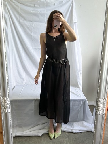 Sarah pacini gray knit - knit, maxi