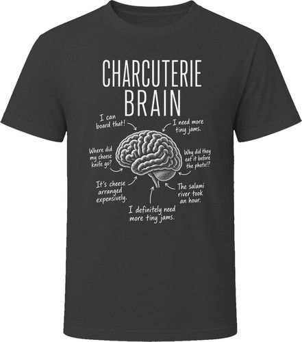 Charcuterie brain funny - charcuterie,