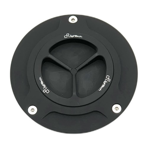 Black screw lock tank - black, for