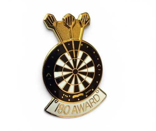 Metal pin badge - badge, dartboard