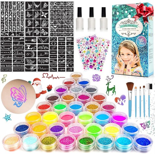 Glitter tattoos for kids - glitter,