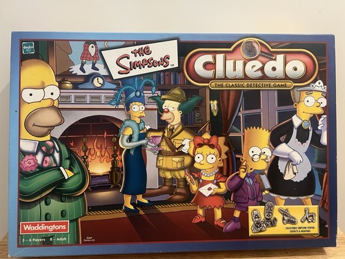 The simpsons cluedo - the,
