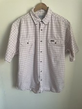 Men’s Red And White Checked