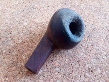 VINTAGE WOODEN PART  PIPE LONG 8 cm