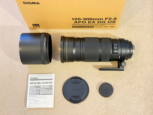 Sigma 120 300mm - f2.8, ex