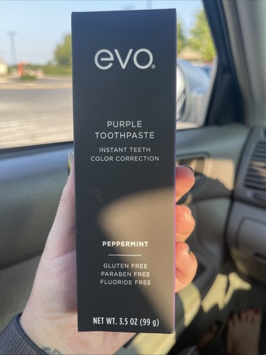 Evo purple toothpaste instant - evo,