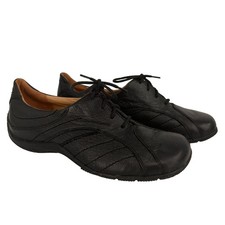 Gabor Jollys Black Leather Lace Shoes Size 42 / 10.5-11