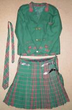Gents Welsh St David's Tartan Set Coat 45" Chest Manav Kilt 40 - 42" Waist & Tie