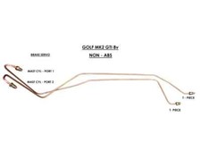 VW GOLF MK2 8v GTI PRE-BENT