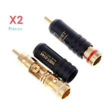 Pcs hifi gold - 2-pcs, rca