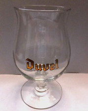 DUVEL  - Large Belgian Lager/ Beer Glass with GOLD Letter - 330ml