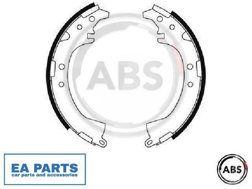 Brake shoe set for - set, toyota