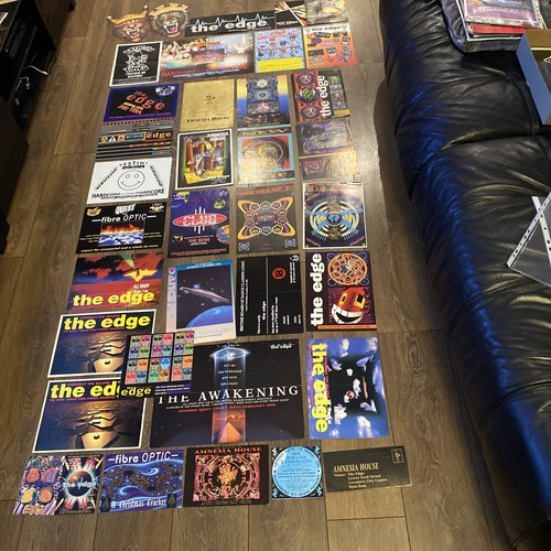 The edge rave flyer - rave,