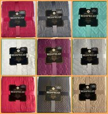 Luxury home collection bedspread by coloroll 150cm x200cm new