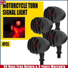 4Pcs Mini Motorcycle Red LED