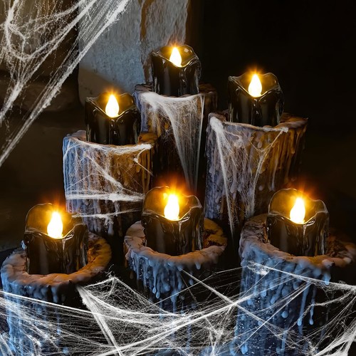 12pcs halloween candle - 12pcs,