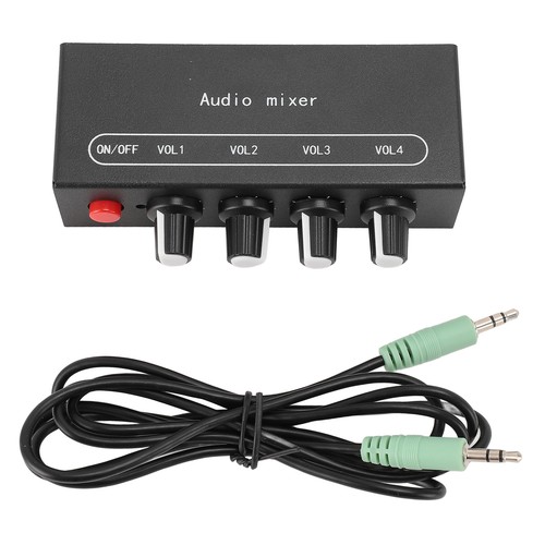 Stereo line sound mixer - line,