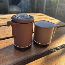 Hornsea 'Contrast' Oil Drizzler and Jug, Vitramic finish