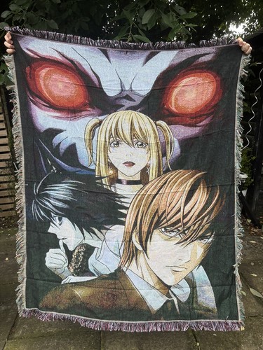 Death note anime woven throw - note,