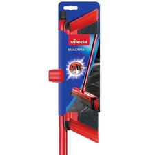 Vileda DuActiva Broom with Telescopic Handle 2 in1 Sweeping Easy Storage Eco PET