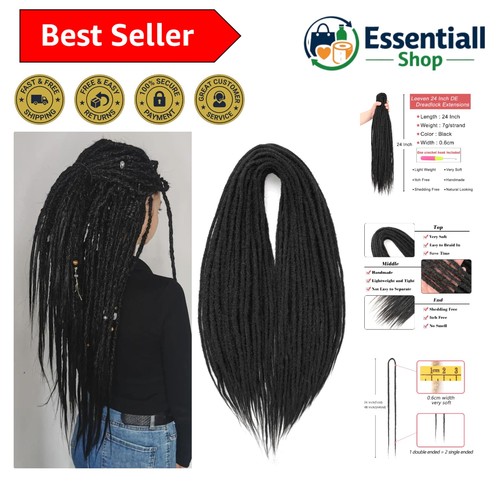 Natural black inch double - black,