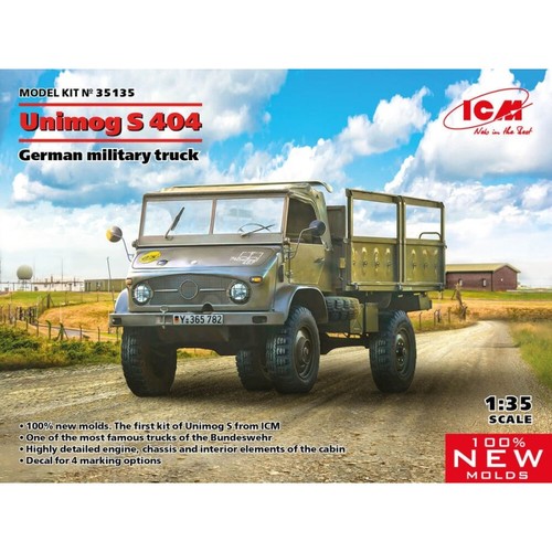 Icm 35135 model unimog 404 - s,