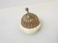 Antique Brass & Ceramic Light