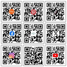 QR Code Printed Stickers - 1000 x 37mm Sticky Labels with optional logo