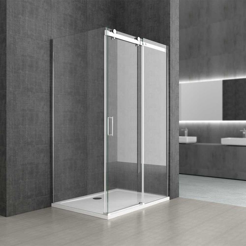 Bathroom shower enclosure - bathroom,